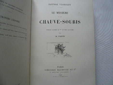 Le Mystère de la Chauve-Souris. Ouvrages orné de 62 gravures dessinées par A. Paris.. TOUDOUZE Gustave