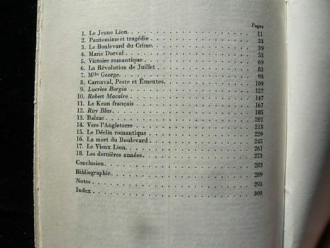 La vie de Frederick Lemaître. Le lion du boulevard. . BALDICK Robert. Traduit de l'anglais par Roger Lhombreaud