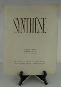 Synthèse Revue mensuelle réservée au corps médical. Quatrième année numéro 5, mai 1936. Contient : L'enseignement médical à Alger et l'évolution de l' Afrique du Nord, par E. Leblanc. L'Algérie, observatoire chirurgical, par H. Costantini.