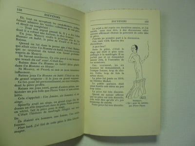 Souvenirs d'Yves Mirande. Illustrations de Don, Pierre Payen et Sem. Sympathique envoi de l'auteur à Paul Colin.