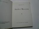 André Masson.. Hubert Juin. André Masson.  Photographies en couleurs de Mandello.