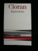 Entretiens.. Cioran
