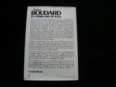 Le corbillard de Jules. Envoi autographe signé. 