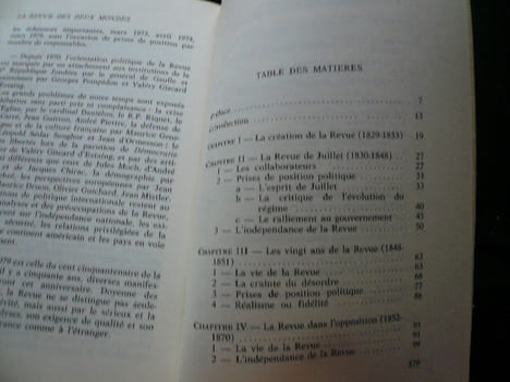 Hstoire politique de la Revue des Deux Mondes 1829 à 1979.. Gabriel de Broglie. Préface de Maurice Schumann.