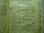 Observations Sur La Coustume Du comté et Pays De Poitou, Anciens Ressorts et Enclaves d'Iceluy. Avec Les Sommaires Des Articles & La Table Des titres. 2 parties reliées en un volume. par Jean LELET - Image 4