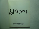 Willem de Kooning. Galerie des Arts 29 octobre - 29 novembre 1975 Peintures/Dessins Encres Gouaches Sculptures. De Kooning Willem. Préface de Sam ...