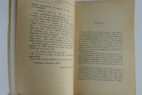 Jnana-Yoga. 4e éd. . Swâmi Vivekânanda. Traduit par Jean Herbert. Avec lettre de Romain Rolland et préface de Paul Masso-Oursel.
