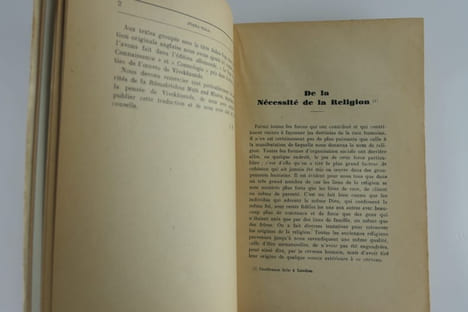 Jnana-Yoga. 4e éd. . Swâmi Vivekânanda. Traduit par Jean Herbert. Avec lettre de Romain Rolland et préface de Paul Masso-Oursel.