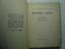 Les sonnets de Michel-Ange. Envoi du traducteur.. Michel-Ange. Traduction de Paul Hazard