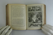 Les Amours pastorales de Daphnis et de Chloé par Longus. Double traduction du grec en françois, de Mr Amiot et d'un anonime, mises en paralelle, et ornées des estampes originales du fameux B. Audran, gravées aux dépens du feu duc d'Orléans,... sur les tableaux inventés et peints de la main de ce grand prince, avec un frontispice de Coypel & autres vignettes & culs de lampe, gravées par D. Focke sur les desseins de Cochin & de Eysen par Longus - Image 6