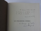 Les philosophes célèbres. Envoi autographe de M. Merleau-Ponty et de Lucien Mazenod. . Sous la direction de Maurice Merleau-Ponty. Collectif.