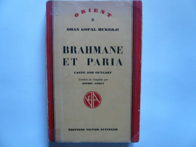 Brahmane et Paria. Caste and Outcast.