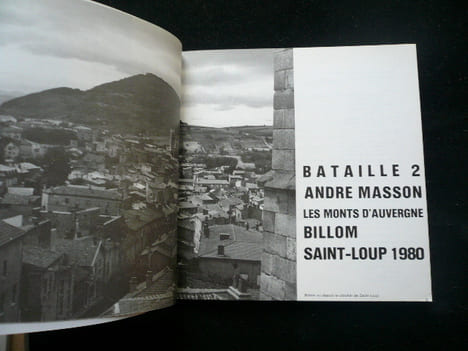 Ensemble des 4 publications des RENCONTRES DE BILLOM 1) Première rencontre de Billom, 16 juin - 24 août 1979. Les artistes porfessionnels d'Auvergne ...