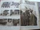 LE MIROIR. Revue hebdomadaire des actualités. 5 volumes couvrant entièrement la Première Guerre Mondiale, du 9 août 1914 - 12 octobre 1919. Complet de ...