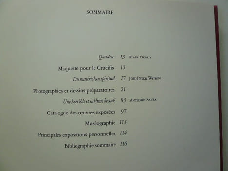 Joel-Peter Witkin. Ouvrage édité à l'occasion de l'exposition Centre National de la Photographie sept-nov 1989. Joel-Peter Witkin- Alain Dupuy - ...
