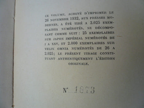 Les Vases Communiquants. André BRETON