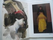 Guillermo Roux 1990. Staatliche Kunsthalle Berlin. Catalogue d'exposition. Con dos acuarelas originales del artista sobre dos paginas - David et Goliath - . Avec 2 aquarelles originales signées à pleine page.- David et Goliath-  par Guillermo Roux - Image 1