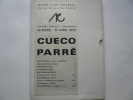 CUECO - PARRE : Exposition présentée au MAMVP du 19 mars au 12 avril 1970. . CUECO Alain - PARRE Michel . Texte de P. Gaudibert & M. Troche