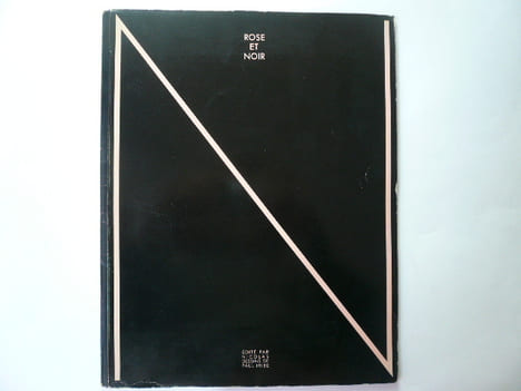 ROSE ET NOIR. Plaquette n°2 Le mauvais génie. Précédé d'un dialogue moderne en trois temps et trois cocktails par René Benjamin. . IRIBE Paul