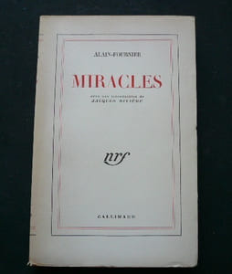Miracles, avec une introduction de Jacques Rivière.