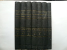 LES TRIBUNAUX SECRETS. Ouvrage historique. Origines mystérieuses, révélations historiques revers des médailles illustres. 7 volumes sur 8 (manque le ...