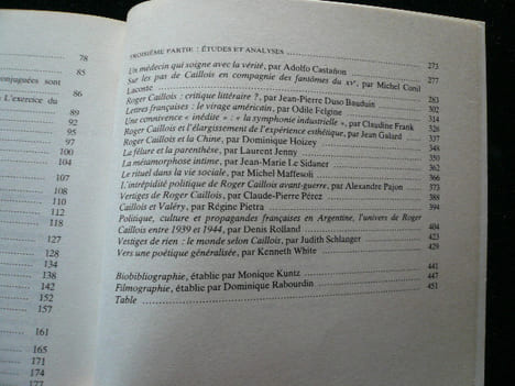 Les Cahiers de Chronos. Roger Caillois. Témoignages, études et analyses, précédés de 39 textes rares ou inédits de Roger Caillois. . Sous la direction ...