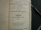 Vermorel. Agenda agricole et viticole 1904. Vermorel