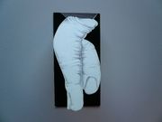 Amaral. Galerie Albert Loeb.  2 catalogues d'exposition. 26 avril au 19 mai 1973. Joint le carton d'invitation avec son illustration découpée. 19 nov. 14 déc. 1974 par AMARAL. Texte de José Pierre. Maquette de François Di Dio.  - Image 5