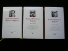 Oeuvres complètes. Romans I et II. 3 volumes, complet. . Raymond Queneau. Edition établie par Claude Debon (t.1). Edition publiée sous la direction ...