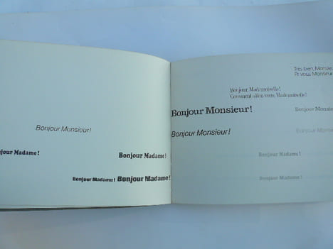 Conversation-Sinfonietta. Essai d'orchestration typographique par Massin réalisé avec la collaboration du studio Hollenstein. Jean TARDIEU