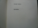 Pensées. . Joseph Joubert. Textes choisis et présentés par Raymond Dumay. 
