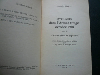 Aventures dans l'armée rouge, octobre 1918, suivi de histoires vraies et populaires