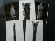 Sculpture Monumentale d'Océanie. Sculpture  monumentale de Nouvelle Guinée et des Nouvelles Hébrides. Catalogue d'exposition Galerie Jeanne Bucher 20 déc. 1961-4 fév. 1962. Joint 5 tirages argentiques de Luc Joubert.  par Textes de Christian Zervos, Pierre Loeb, Tristan Tzara, Marcel Evrard. Photographies de Luc Joubert.  - Image 5