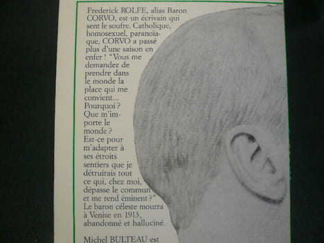 Baron Corvo, l'exilé de Venise. Michel BULTEAU
