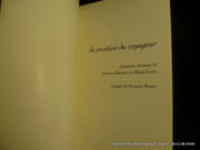 La position du voyageur par Fragments de texte de Gustave Flaubert et Michel Leiris. Photographies de François Rouan - Image 2