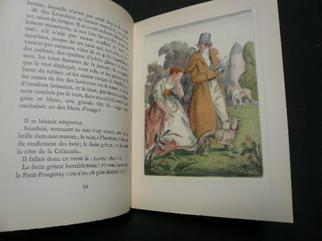 Monsieur des Lourdines. Histoire d'un gentilhomme campagnard.. A. de Chateaubriant. Illustrations en couleurs de Ferdinand Fargeot.