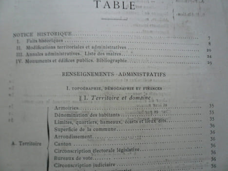 Département de la Seine. Etat des communes à la fin du XIXe siècle. Saint-Ouen. Notice historique et renseignements administratifs.. Collectif