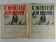 L'ORGANE, LE PREMIER JOURNAL RAIDE ET LE MEILLEUR. N°1 (mi-septembre 1975) Beccarie va plus profond et  N°2 ( oct 1975) Linda Lovelace Porno Star par Michel CAEN, rédacteur en chef. Collaboration d'André Bercoff, Sylvia Bourdon, Pierre Bourgeade, Jean-Pierre Bouyxou, Lydie Brown, Gerry Damiano, Rémo Forlani, Gotlib, Al Goldstein, Isaure, François Jouffa, Stanley Lubrick.. Sylvie Meyer, Jean-Louis Vilier, Micehl Verpillat, Gérard Wolf - Image 2