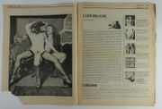 L'ORGANE, LE PREMIER JOURNAL RAIDE ET LE MEILLEUR. N°1 (mi-septembre 1975) Beccarie va plus profond et  N°2 ( oct 1975) Linda Lovelace Porno Star par Michel CAEN, rédacteur en chef. Collaboration d'André Bercoff, Sylvia Bourdon, Pierre Bourgeade, Jean-Pierre Bouyxou, Lydie Brown, Gerry Damiano, Rémo Forlani, Gotlib, Al Goldstein, Isaure, François Jouffa, Stanley Lubrick.. Sylvie Meyer, Jean-Louis Vilier, Micehl Verpillat, Gérard Wolf - Image 6