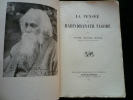 La pensée de Rabindranath Tagore. Sushil Chandra Mitter