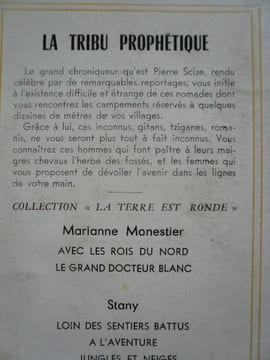 La tribu prophétique. Pierre Scize. Principaux docs. photographiques de Pierre Mannevy.