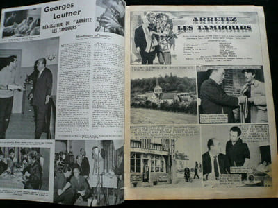 Arrêtez les tambours. Roman - Film. Vedette n°26, 3e année.