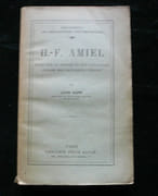 H.-F. Amiel. Essai sur sa pensée et son caractère d'après des documents inédits. par Léon Bopp - Image 1