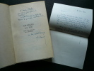 Changer la vie. Mon enfance et ma jeunesse. 3e tirage.. Jean Gu&eacute;henno. 