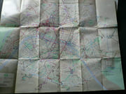 Réunion de 10 dépliants de la RATP, comprenant : 6 plans de réseau d'autobus et de métro de 1976, 1977, 1979, 1980, 1981 / Un dépliant 1979 sur les Excursions - 120 circuits / Guide pratique du RER A - B (1977) et un Billet de Tourisme 1981. par RATP - Image 7
