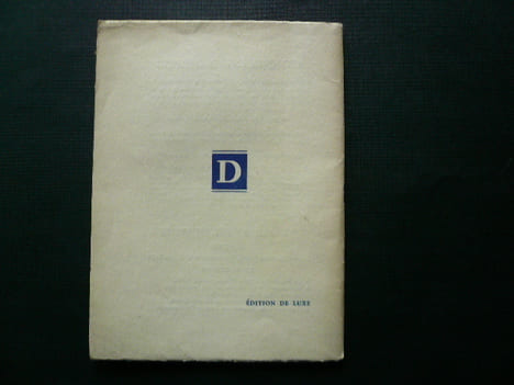 Départs II, mars-avril 1931. Revue Littéraire des Jeunes. Textes de : Pierre Reverdy "Le coeur tournant" / Marcel Fontaine "Poème" / Madeleine ...
