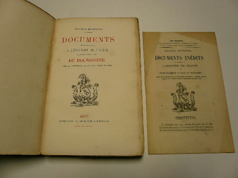 Analecta Divionensia - Documents inédits pour servir à l'histoire de France et particulièrement à celle de Bourgogne, tirés des archives et de la ...