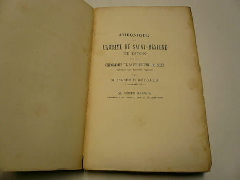 Analecta Divionensia - Documents inédits pour servir à l'histoire de France et particulièrement à celle de Bourgogne, tirés des archives et de la ...