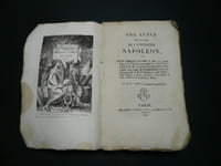 Une Année de la vie de l'Empereur Napoléon, ou Précis historique de tout ce qui s'est passé depuis le 1er avril 1814 jusqu'au 20 mars 1815, relatif à S. M. et aux braves qui l'ont accompagné, son départ de Fontainebleau, son embarquement à Saint-Rapheau près Fréjus, son arrivée à Porto-Ferrajo, son séjour à l'île d'Elbe et son retour à Paris. Par A. D. B. M***, lieutenant de grenadiers.