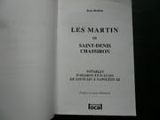 Les Martin de Saint-Denis Chassiron. Notables d'Oléron et d'Aunis de Louis XIV à Napoléon. par Jean Bodiou. Préface de Jean Glénisson. - Image 2